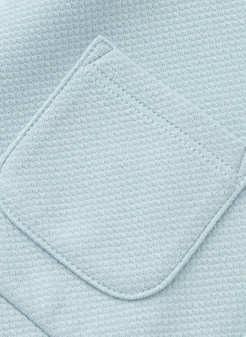 Balabala Blue/White Baby Boys Knit long sleeve suit for Men | Best Price UAE